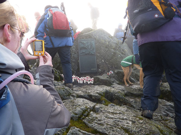 Memorial on Great Gable